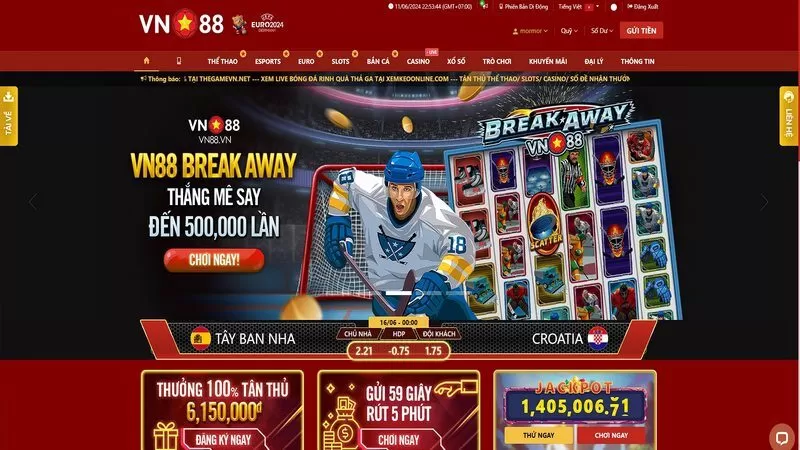 Đường link truy cập chính thức của nhà cái VN88 Đường link truy cập chính thức của nhà cái VN88