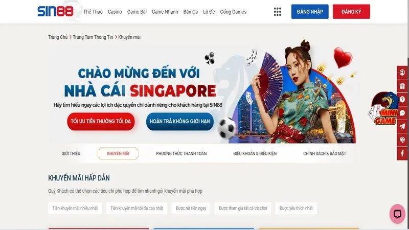 Hướng dẫn nhận thông tin khuyến mãi Sin88 cho người mới Hướng dẫn nhận thông tin khuyến mãi Sin88 cho người mới